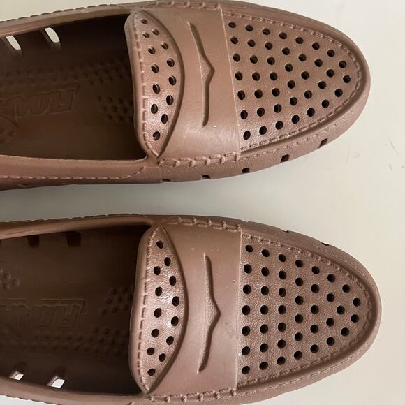 Floafers Country Club Driver 2.0 Boat Shoe Women's 7 Loafer Driftwood Brown - Picture 5 of 8